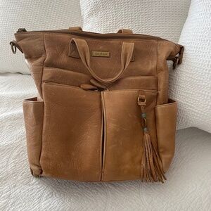 Lily Jade Caroline Convertible Tote Diaper Bag Backpack (Leather)